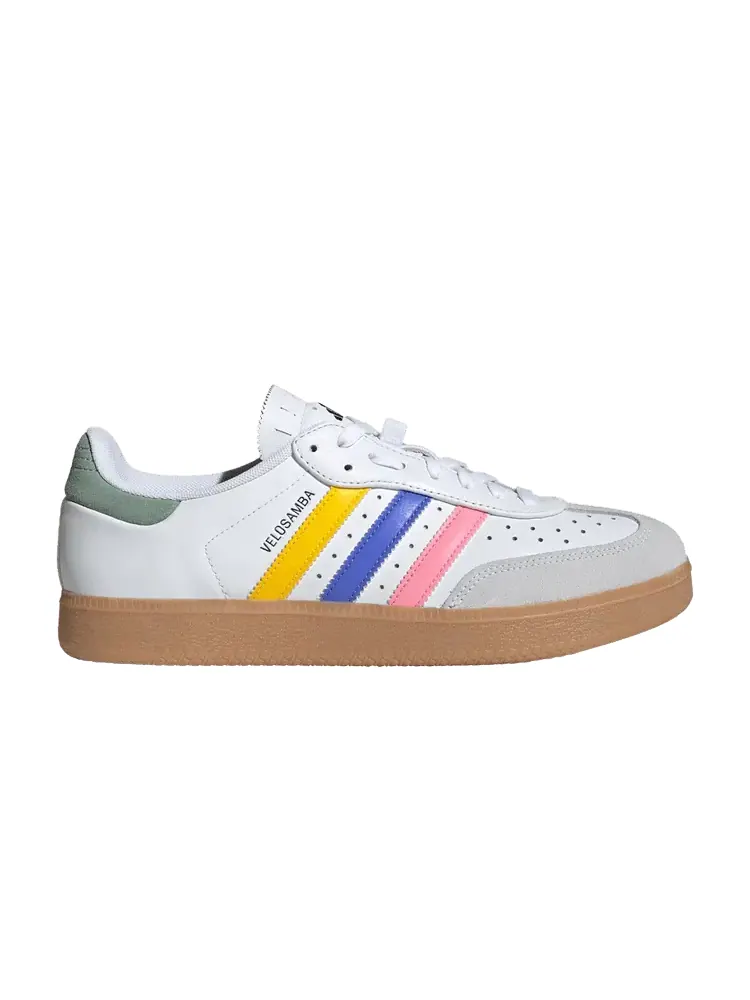 Кроссовки Velosamba Leather 'White Cobalt Blue Bliss Pink' — изображение 1 из 1, белый синий розовый