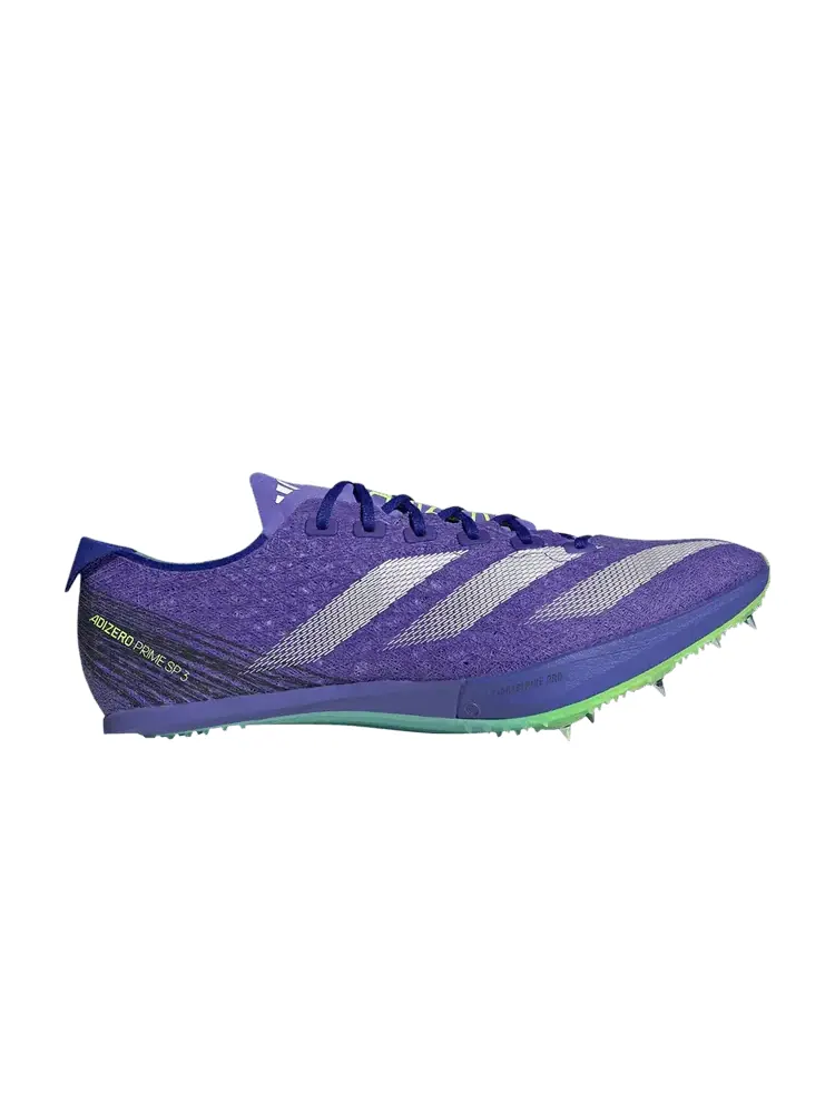 Кроссовки Adizero Prime SP 3 Strung 'Cobalt Blue Lucid Lemon' — изображение 1 из 1, синий