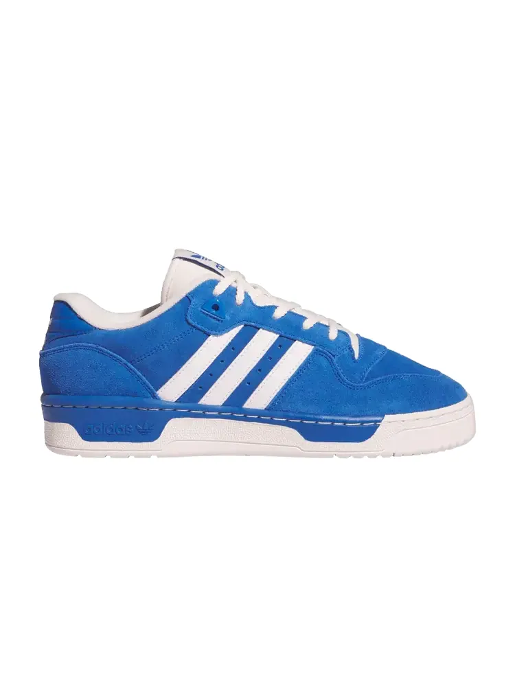 Кроссовки adidas Rivalry Low 'Blue White' — изображение 1 из 1, синий/белый/белый