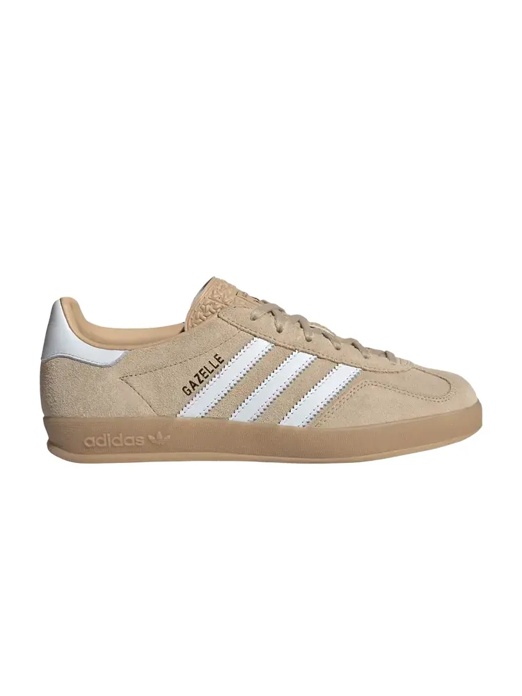 Кроссовки Adidas Wmns Gazelle Indoor — изображение 1 из 1, бежевый