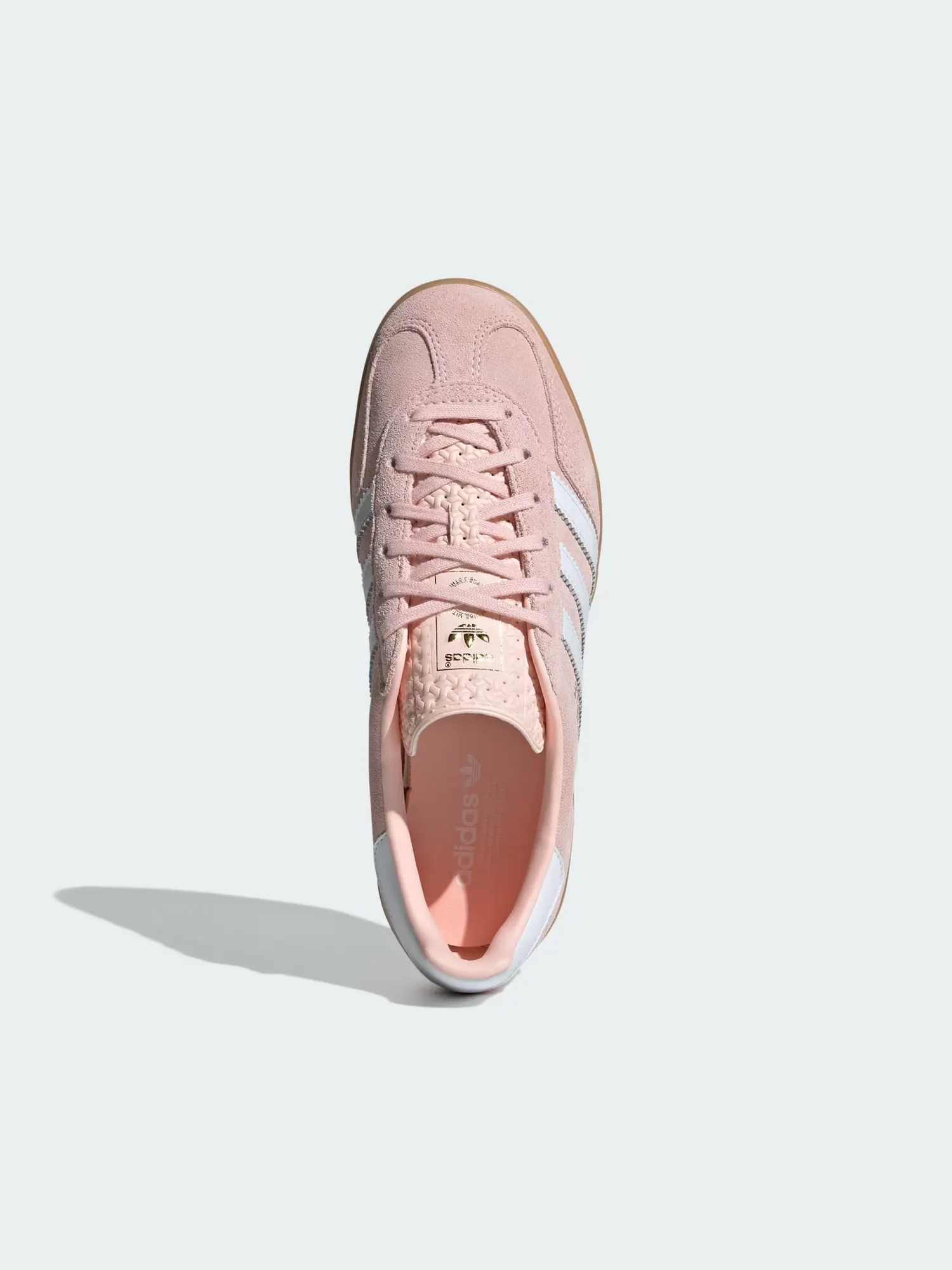 Adidas кроссовки Gazelle Indoor IH5484 — изображение 2 из 9, розовый/белый