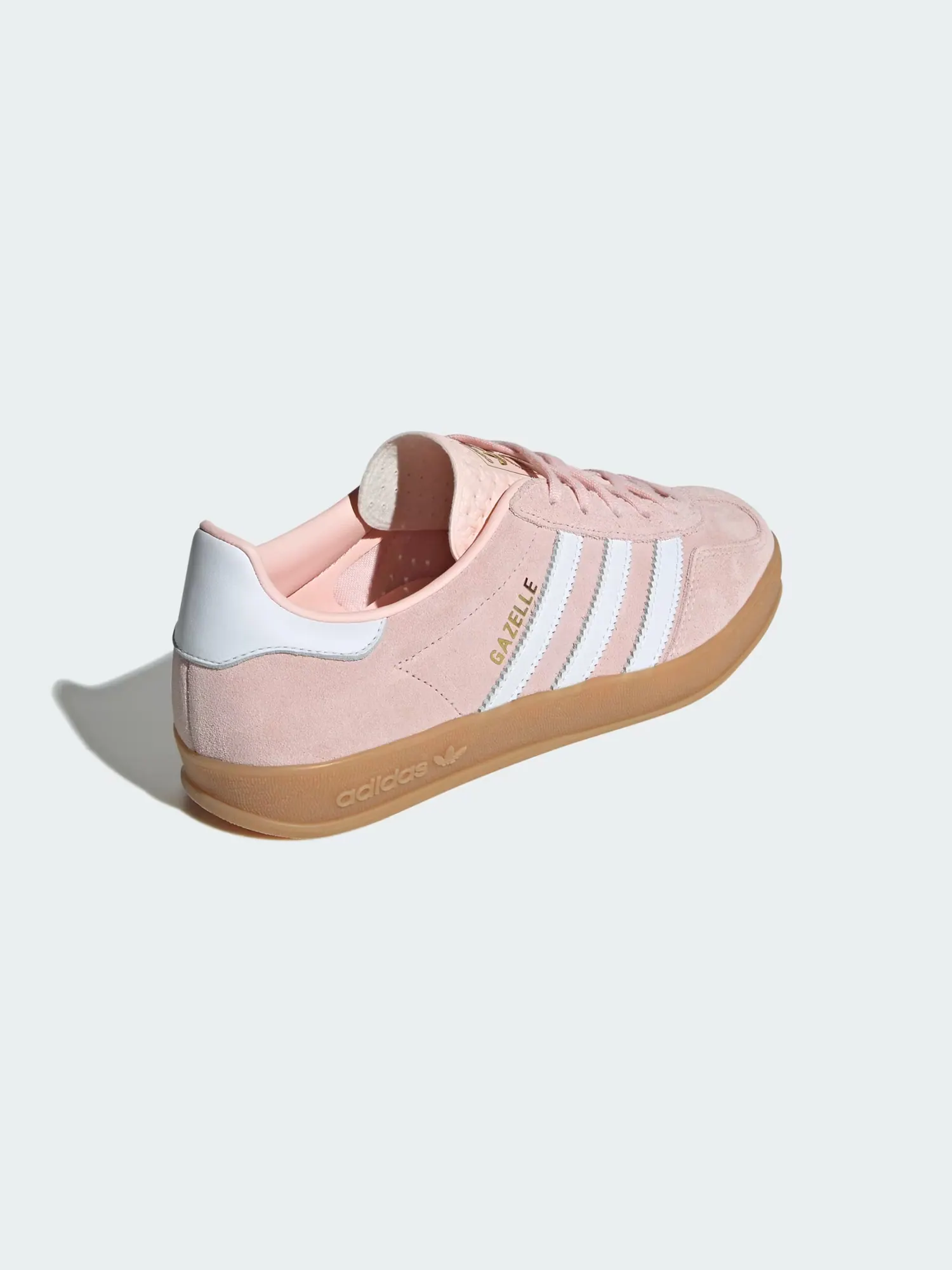 Adidas кроссовки Gazelle Indoor IH5484 — изображение 5 из 9, розовый/белый