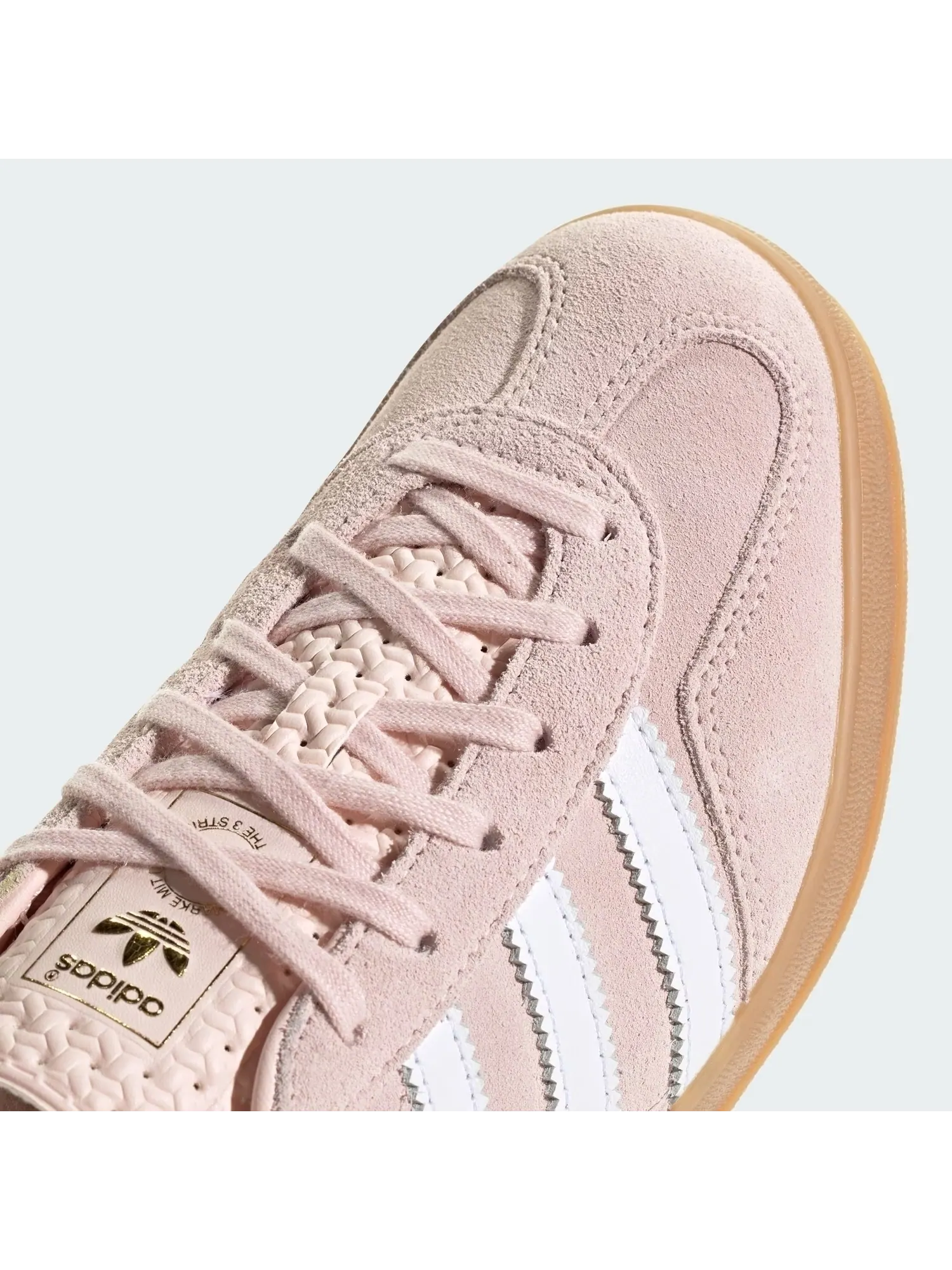Adidas кроссовки Gazelle Indoor IH5484 — изображение 8 из 9, розовый/белый