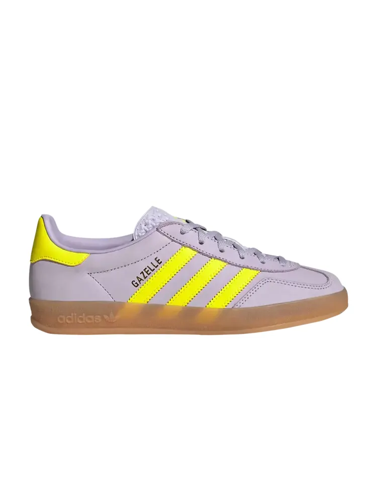 Кроссовки Wmns Gazelle Indoor — изображение 1 из 1, серебристый желтый