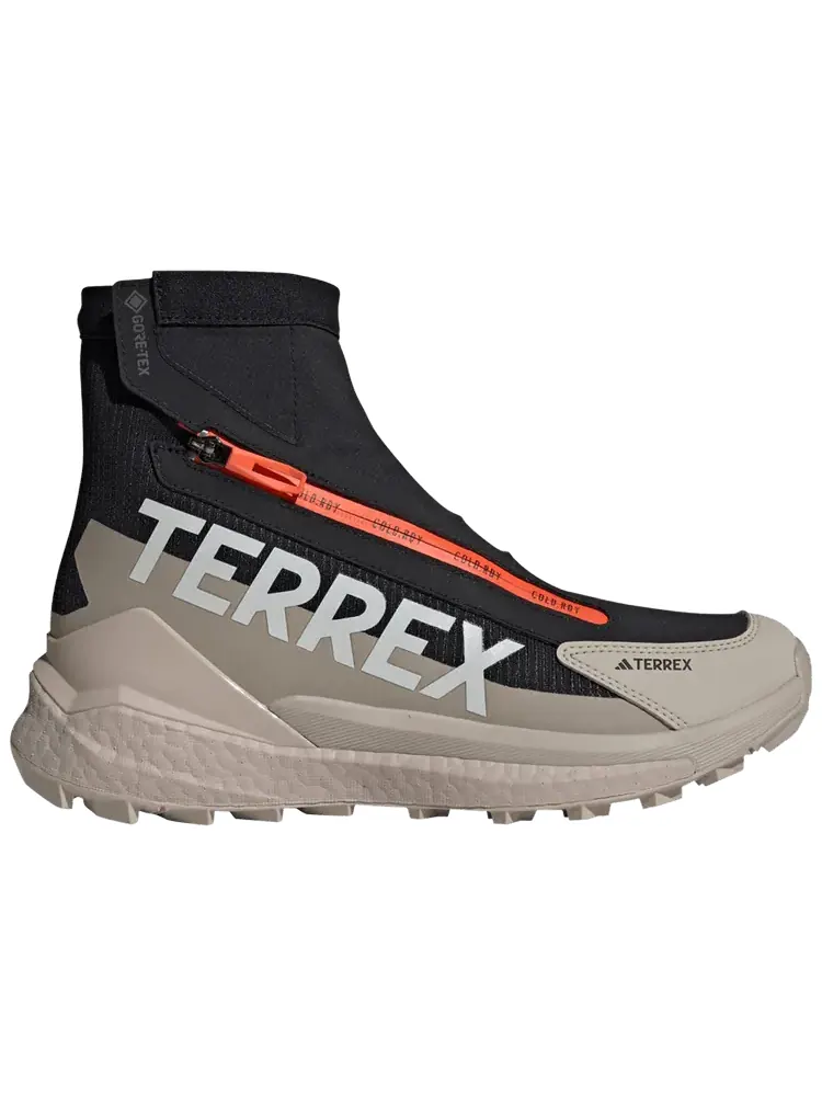 Кроссовки adidas Terrex Free Hiker 2 Cold.RDY GORE-TEX 'Wonder Beige Black Orange' — изображение 1 из 1, черный