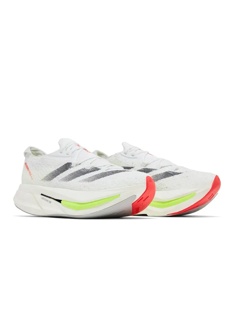 Кроссовки Adizero Prime X 2.0 Strung 'White Black Lucid Red' — изображение 8 из 8, белый черный красный