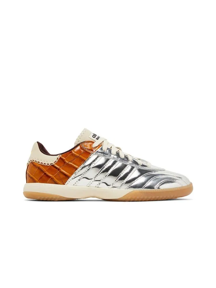 Кроссовки adidas Wales Bonner x Samba Millennium Silver Metallic Easy Yellow — изображение 1 из 6