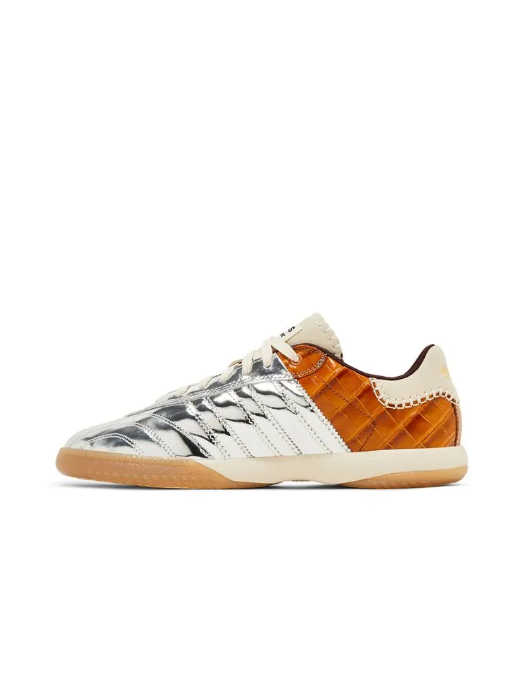 Кроссовки adidas Wales Bonner x Samba Millennium Silver Metallic Easy Yellow — изображение 3 из 6