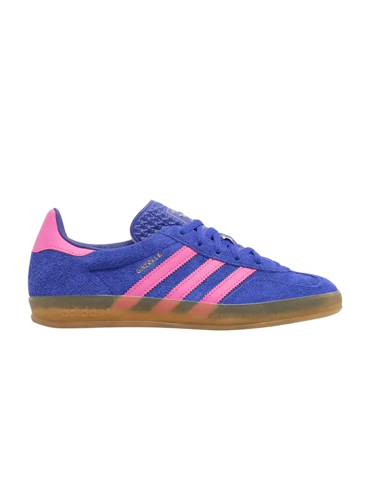 Кроссовки adidas Wmns Gazelle Indoor 'Blue Lucid Pink' — изображение 1 из 9, синий/розовый