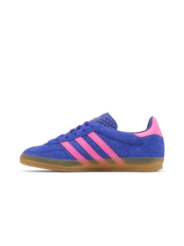 Кроссовки adidas Wmns Gazelle Indoor 'Blue Lucid Pink' — изображение 4 из 9, синий/розовый