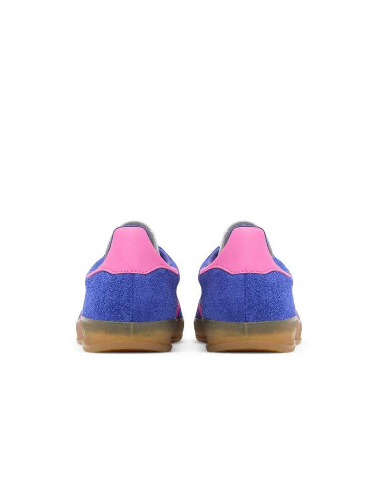 Кроссовки adidas Wmns Gazelle Indoor 'Blue Lucid Pink' — изображение 7 из 9, синий/розовый
