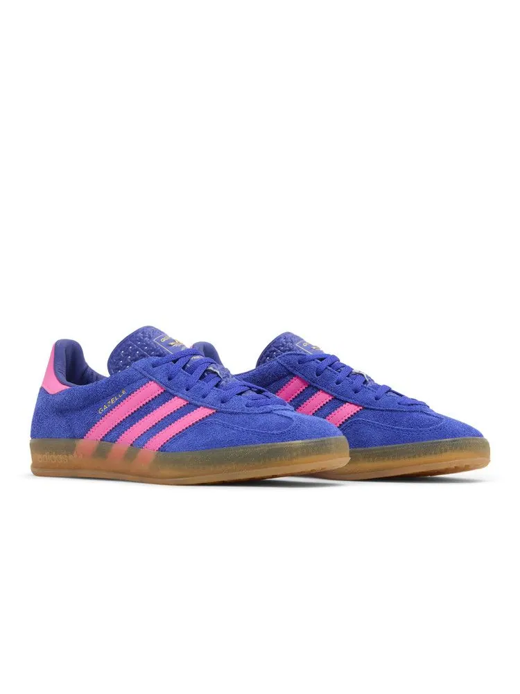 Кроссовки adidas Wmns Gazelle Indoor 'Blue Lucid Pink' — изображение 9 из 9, синий/розовый
