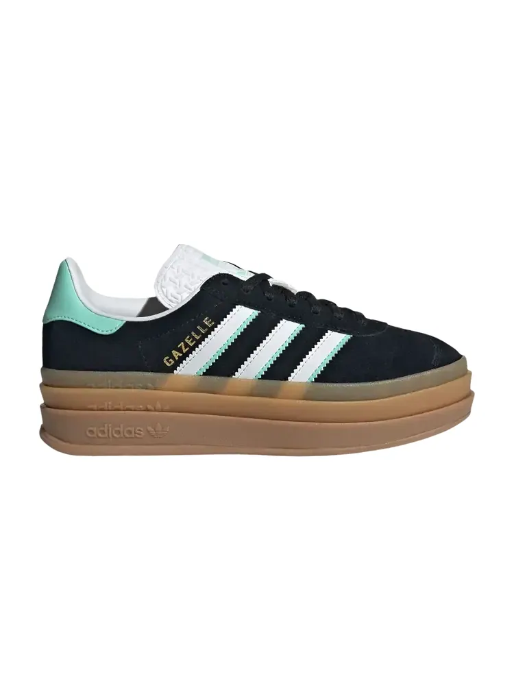 Adidas Gazelle Bold J 'Core Black Cloud White Gum' — изображение 1 из 1, черный