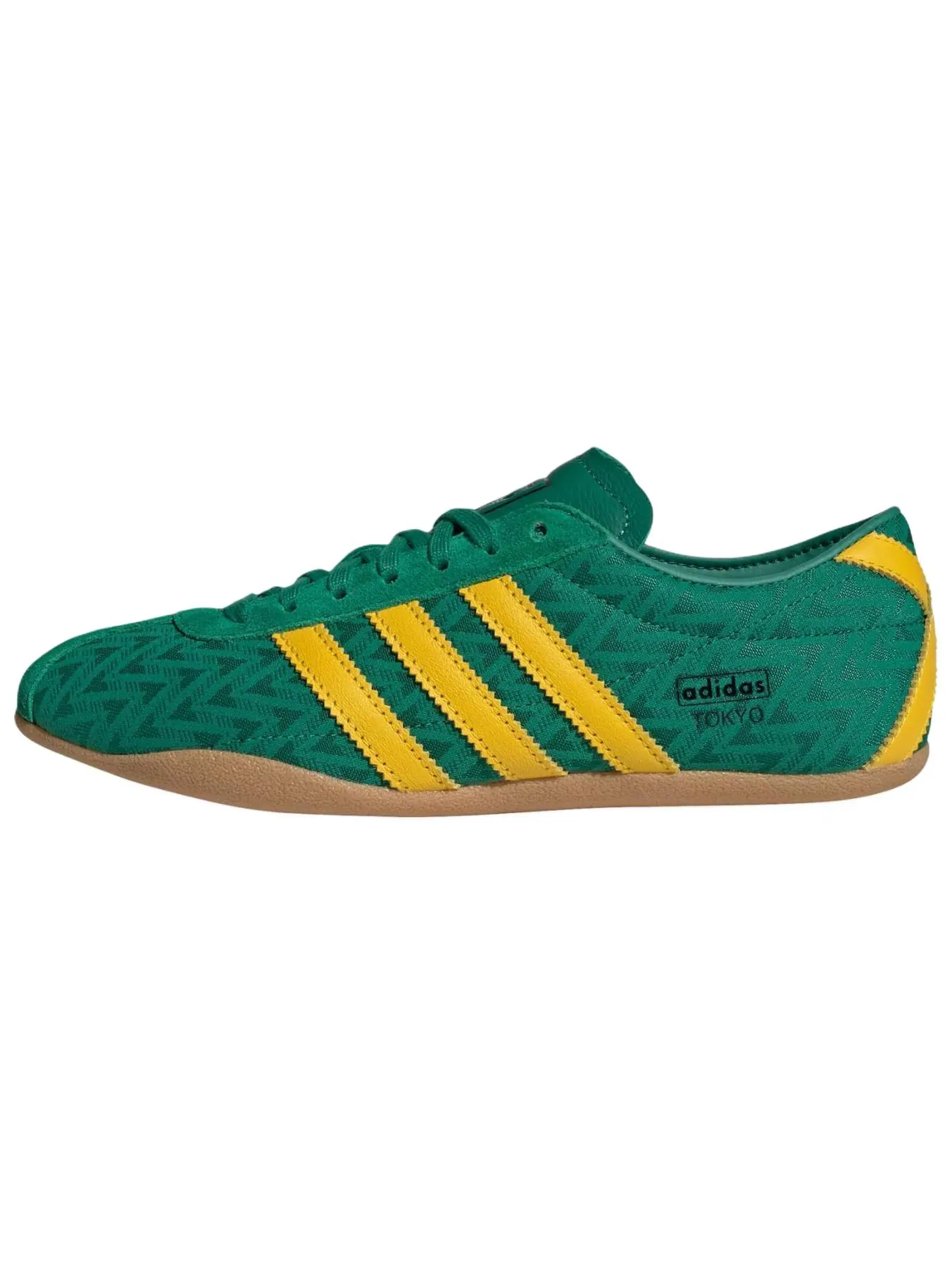 Кроссовки женские Adidas Originals Tokyo — изображение 1 из 4, зеленый/желтый