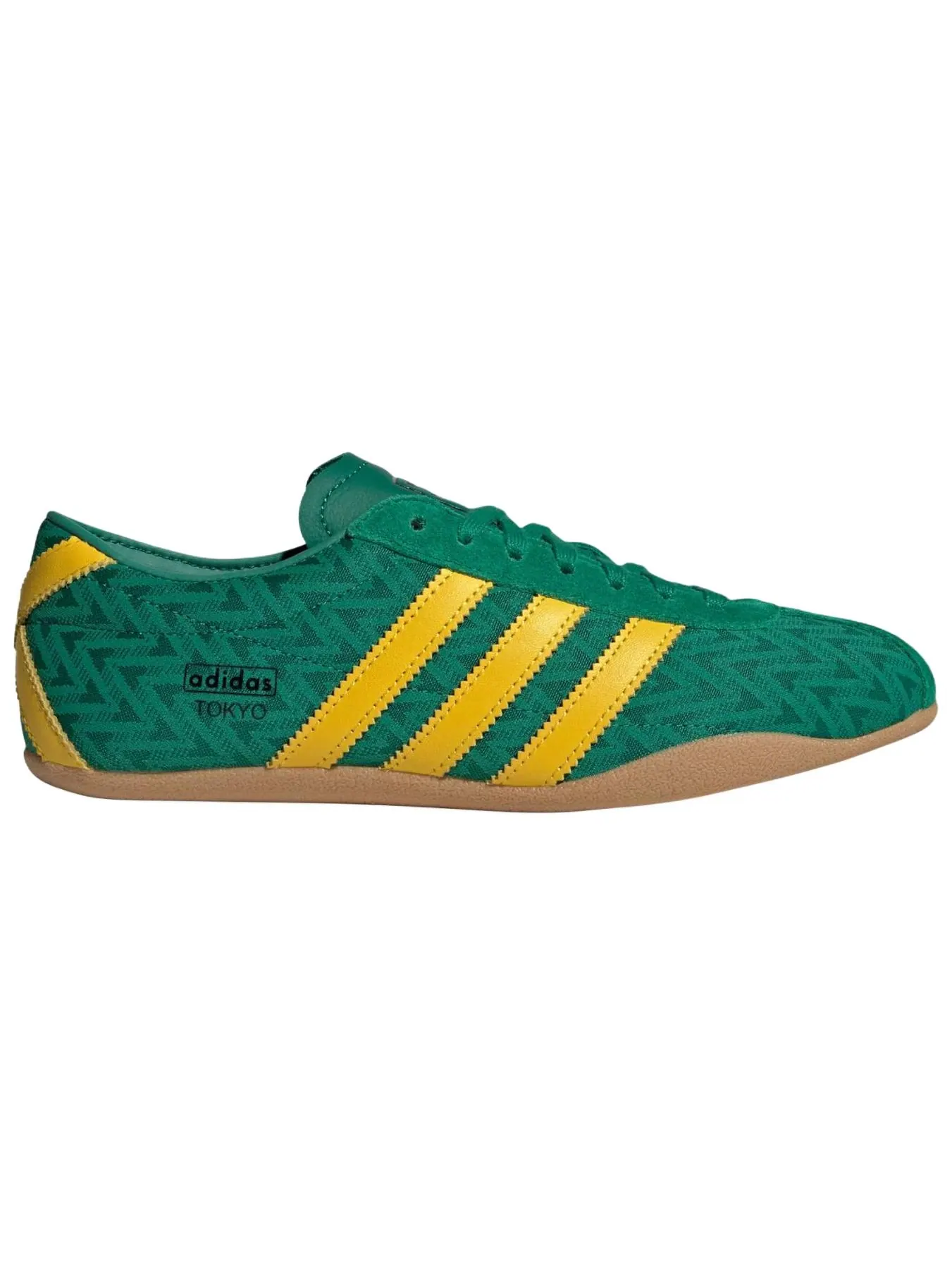 Кроссовки женские Adidas Originals Tokyo — изображение 2 из 4, зеленый/желтый