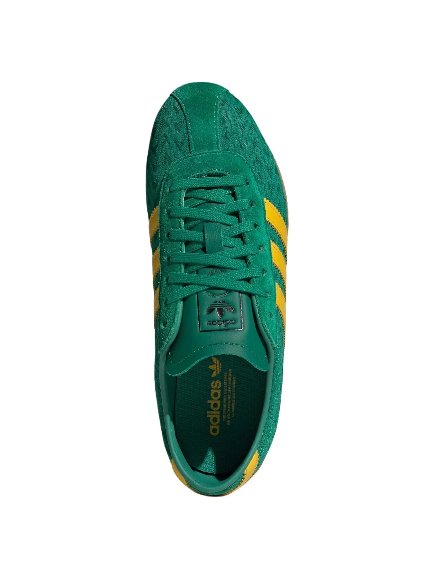 Кроссовки женские Adidas Originals Tokyo — изображение 3 из 4, зеленый/желтый