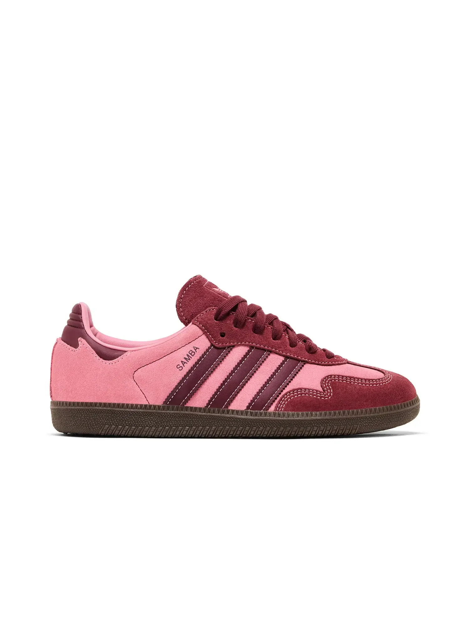 Кроссовки Adidas Wmns Samba OG — изображение 1 из 8, розовый/красный