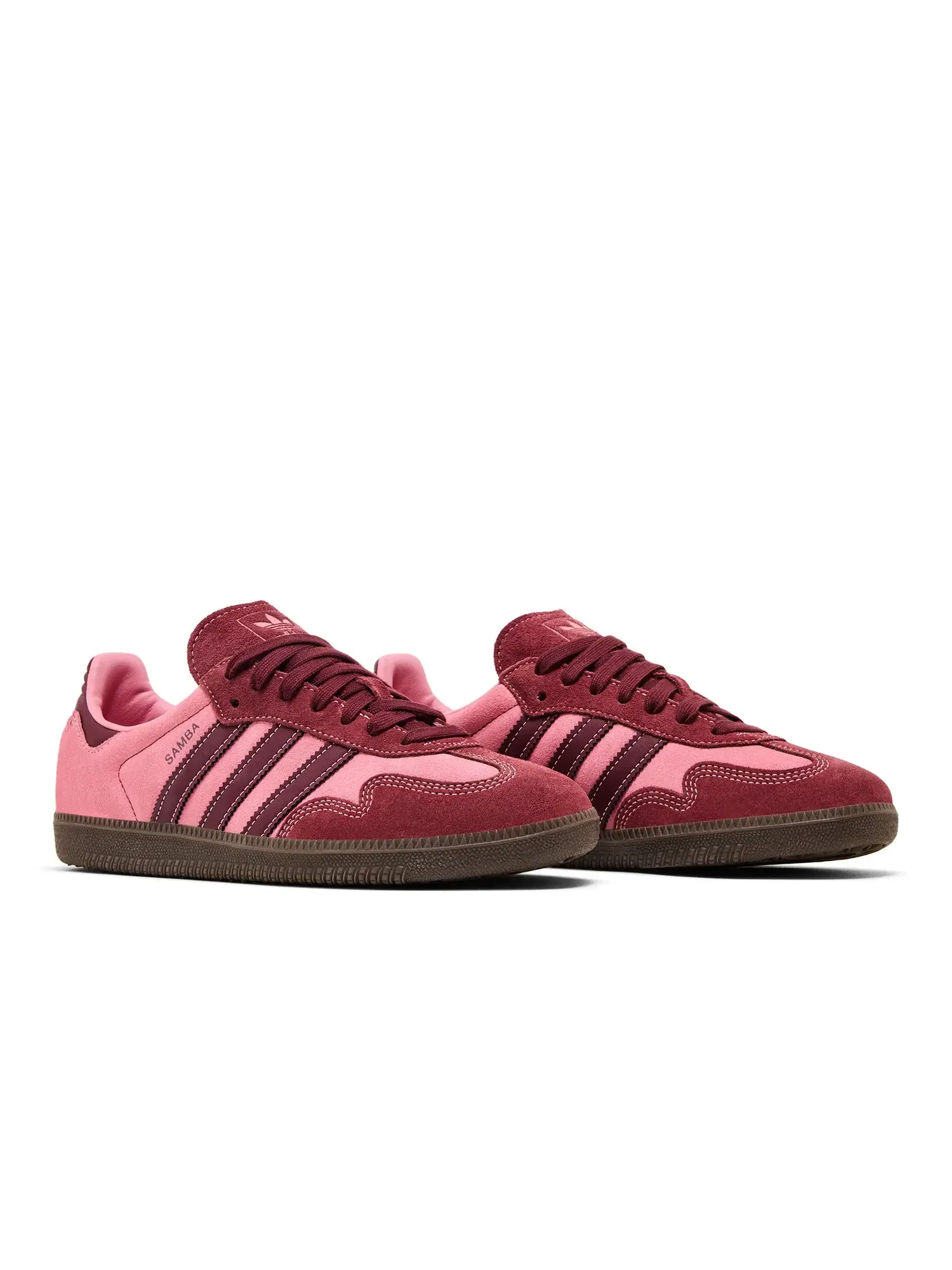 Кроссовки Adidas Wmns Samba OG — изображение 8 из 8, розовый/красный