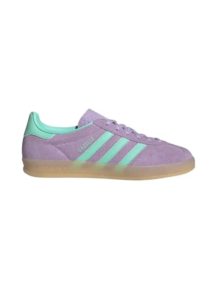 Adidas Wmns Gazelle Indoor 'Powder Plum Easy Green' — изображение 1 из 1, фиолетовый