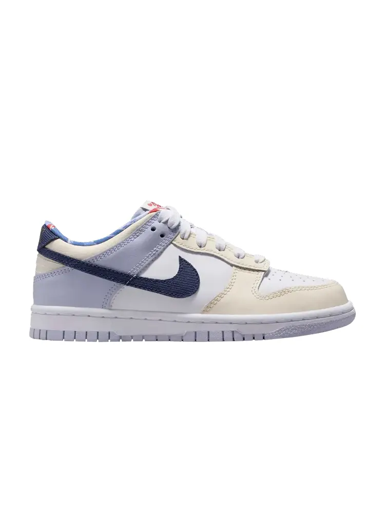 Кроссовки Nike Dunk Low GS, Just Do It — изображение 1 из 1, белый