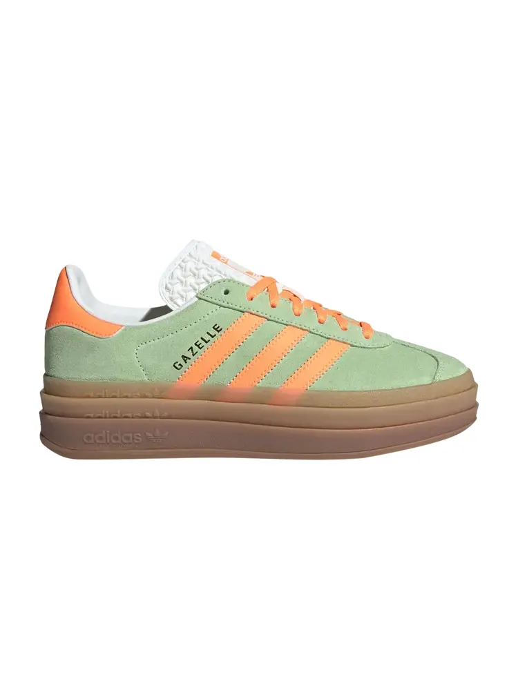 Кроссовки Adidas Wmns Gazelle Bold — изображение 1 из 1, зеленый