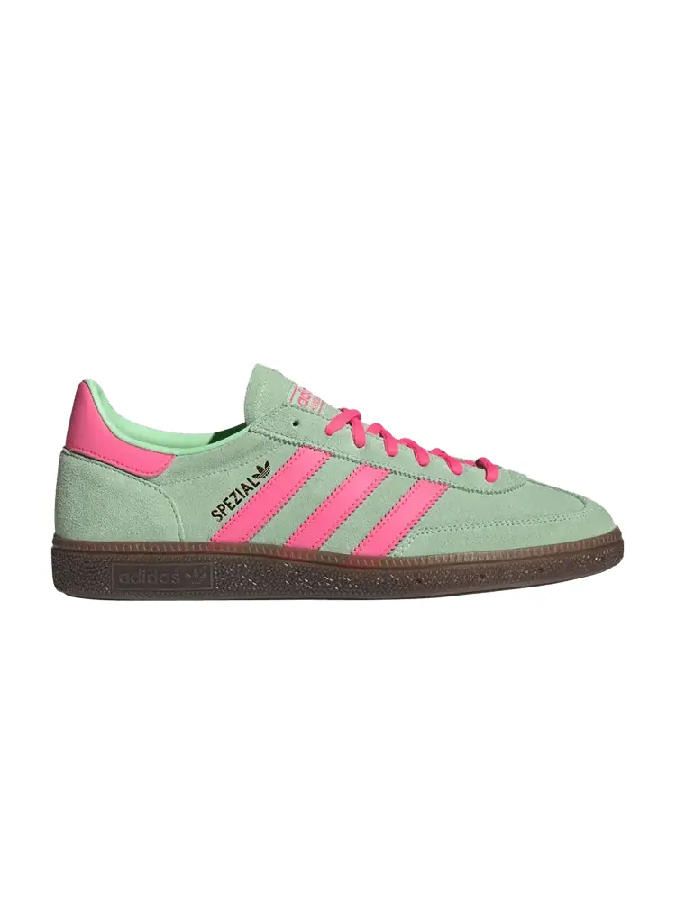 Кроссовки adidas Handball Spezial Green Spark Lucid Pink — изображение 1 из 1, зеленый розовый