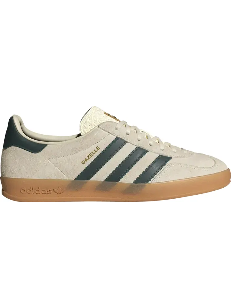 Кроссовки Adidas Gazelle Indoor — изображение 1 из 1, бежевый/черный