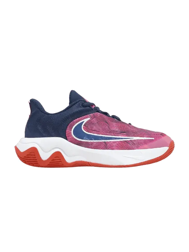 Кроссовки Nike Giannis Immortality 4 GS — изображение 1 из 1, красный темно-синий