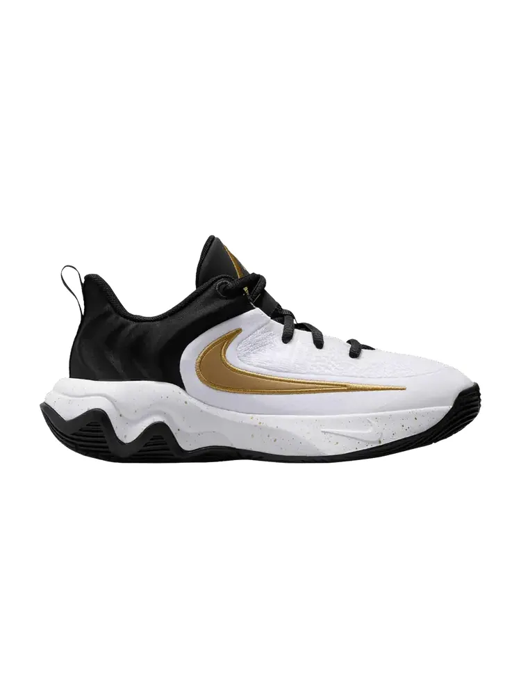 Кроссовки Nike Giannis Immortality 4 GS 'Black White Metallic Gold' — изображение 1 из 1