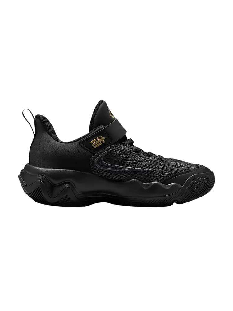 Кроссовки Nike Giannis Immortality 4 PS 'Black Metallic Gold' — изображение 1 из 1, черный