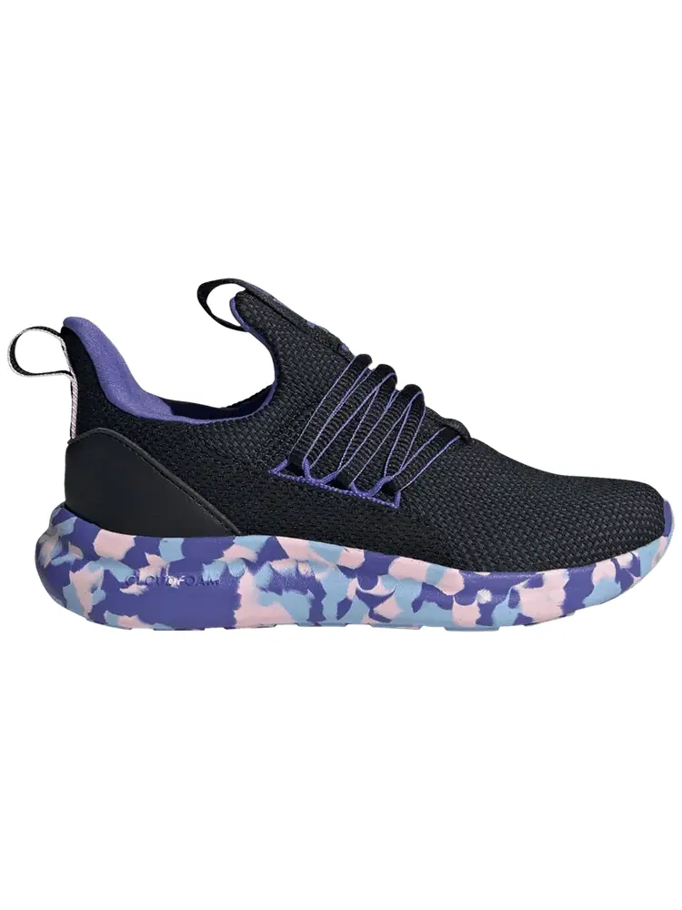 Кроссовки adidas Lite Racer Adapt 7.0 K 'Black Clear Pink Cobalt Blue' — изображение 1 из 1, черный
