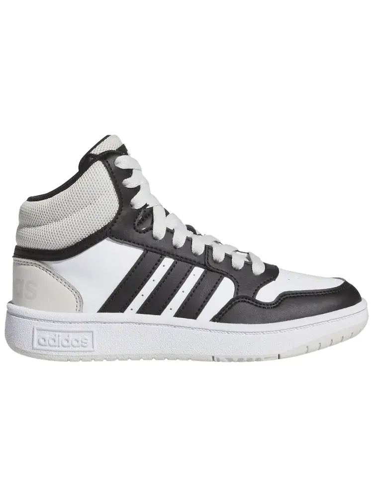 Кроссовки adidas Hoops Mid K 'Orbit Grey Black White' — изображение 1 из 1, серый черный белый