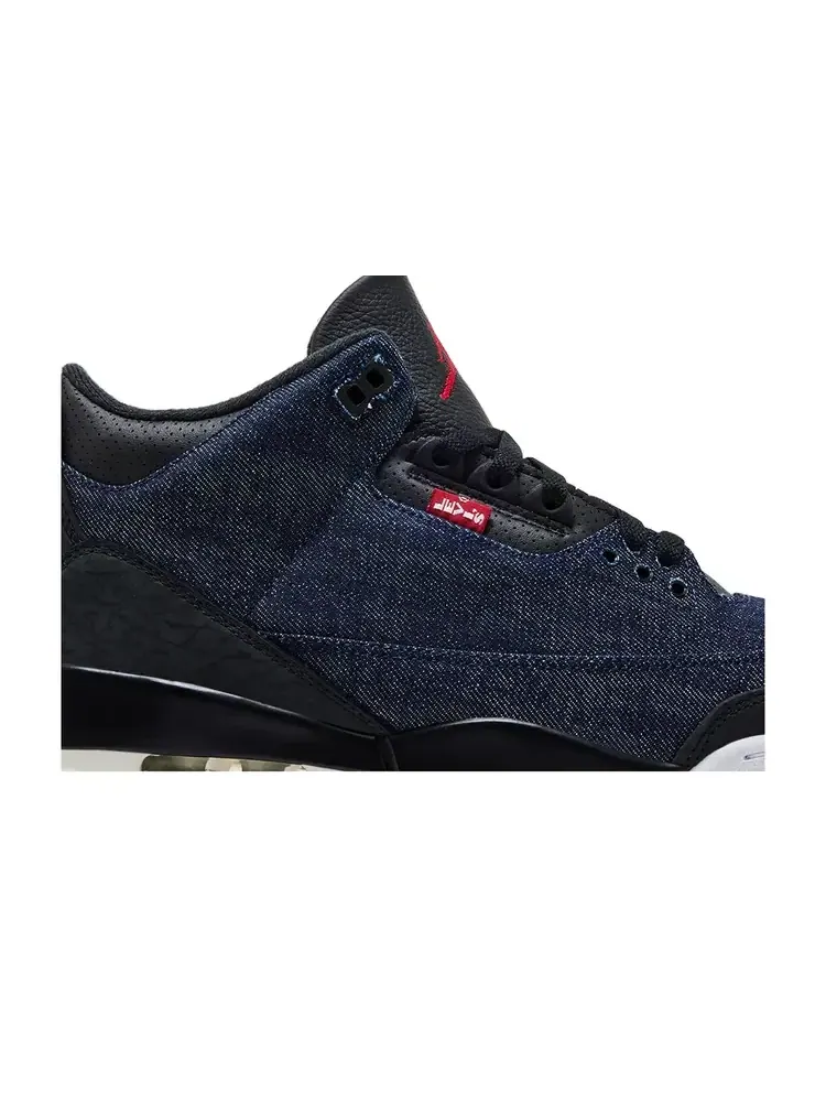 Levi's x Air Jordan 3 Retro SP 'Denim Blue' — изображение 2 из 10, синий