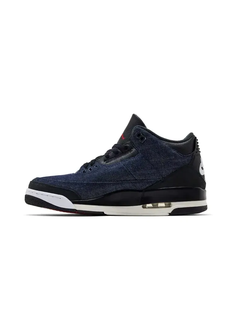 Levi's x Air Jordan 3 Retro SP 'Denim Blue' — изображение 3 из 10, синий