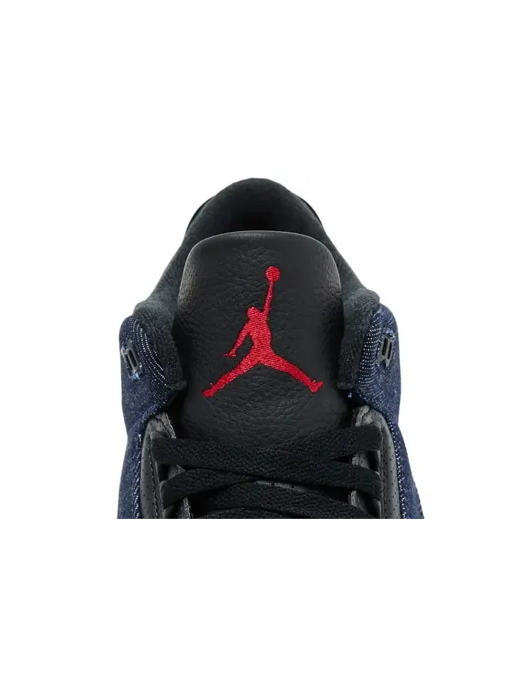 Levi's x Air Jordan 3 Retro SP 'Denim Blue' — изображение 9 из 10, синий