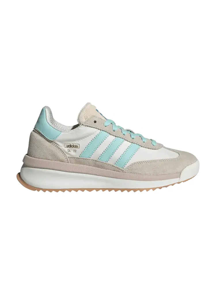 Кроссовки adidas SL72 RTN 'Off White Semi Flash Aqua' — изображение 1 из 1, белый/голубой/белый