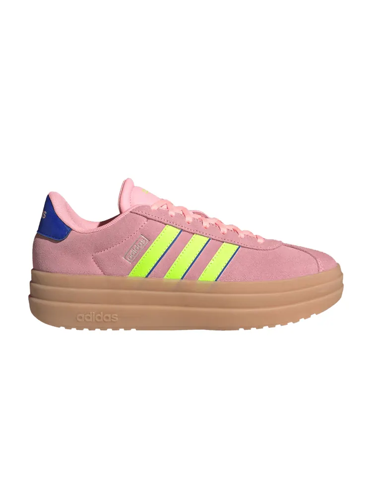 Кроссовки adidas Wmns VL Court Bold 'Pink Spark Lucid Lemon' — изображение 1 из 1, розовый//синий