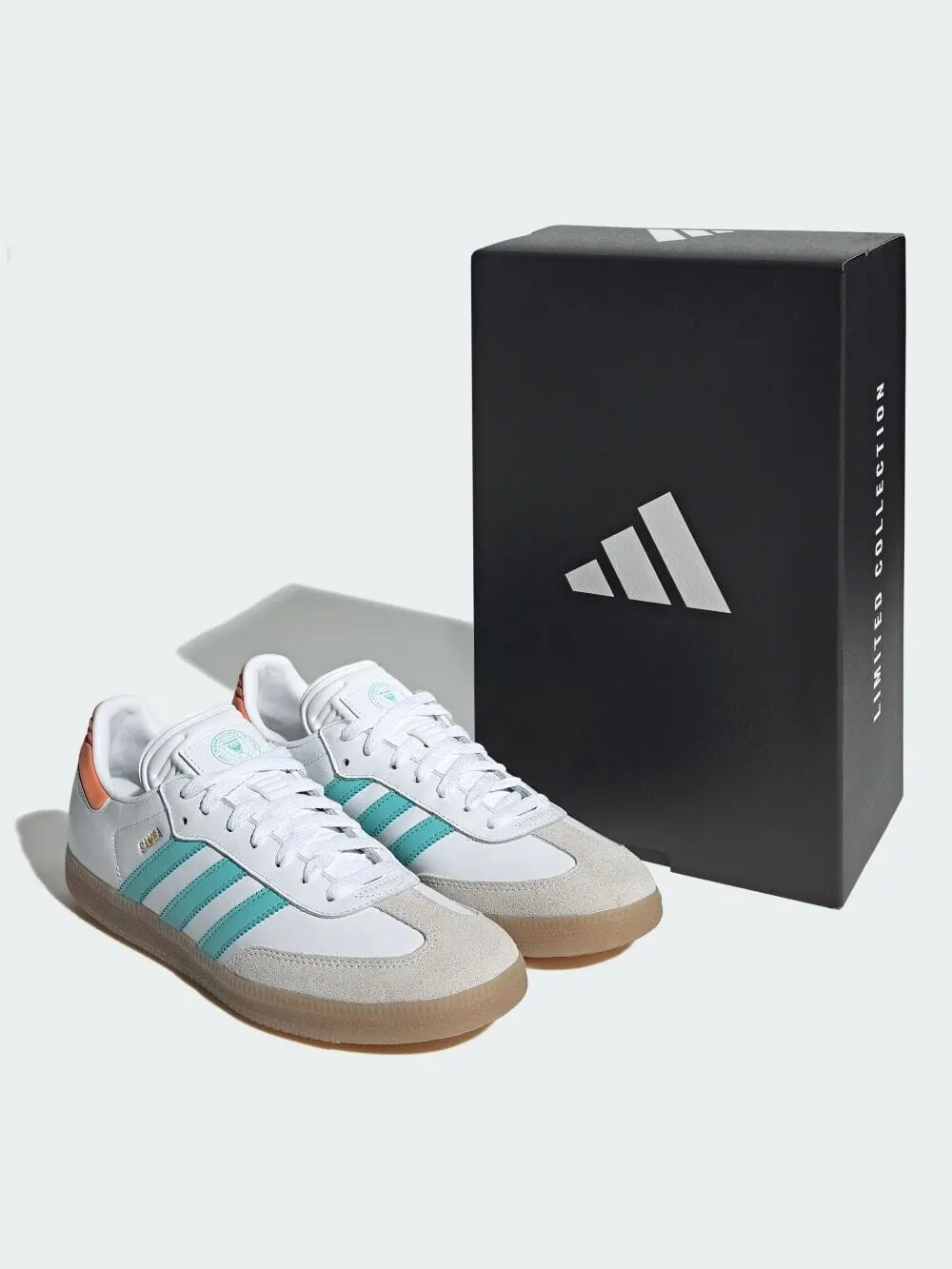 Кроссовки Adidas Samba Inter Miami CF — изображение 7 из 9, белый
