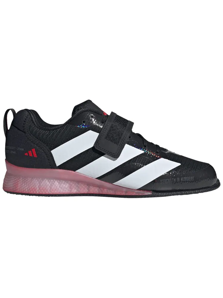 Кроссовки adidas Adipower Weightlifting 3 'Black White Pure Ruby' — изображение 1 из 1, черный