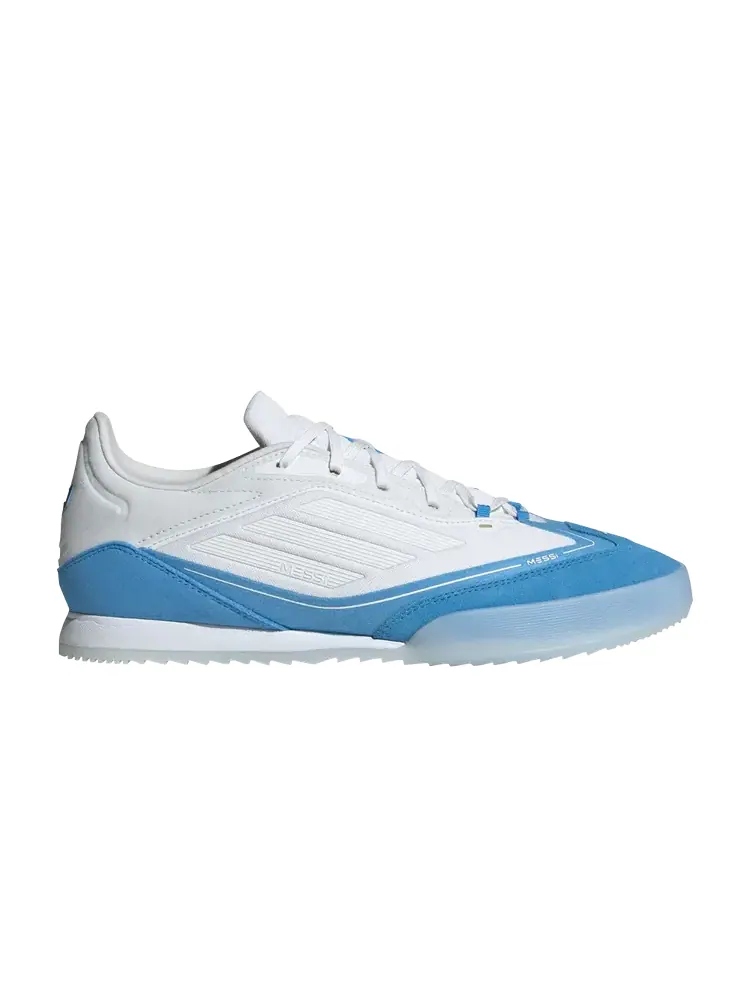 Кроссовки Messi Adizero F50 Freestyle — изображение 1 из 1, белый синий