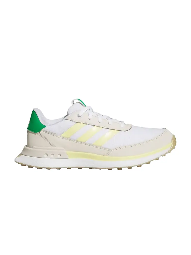 Кроссовки adidas Wmns S2G Spikeless 24 Golf White Powder Yellow Green — изображение 1 из 1, белый желтый зеленый