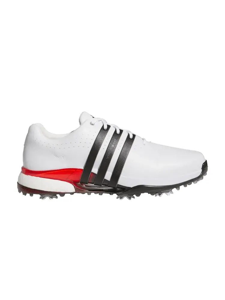 Кроссовки adidas Tour 360 24 Golf White Black Lucid Red — изображение 1 из 1, белый черный красный