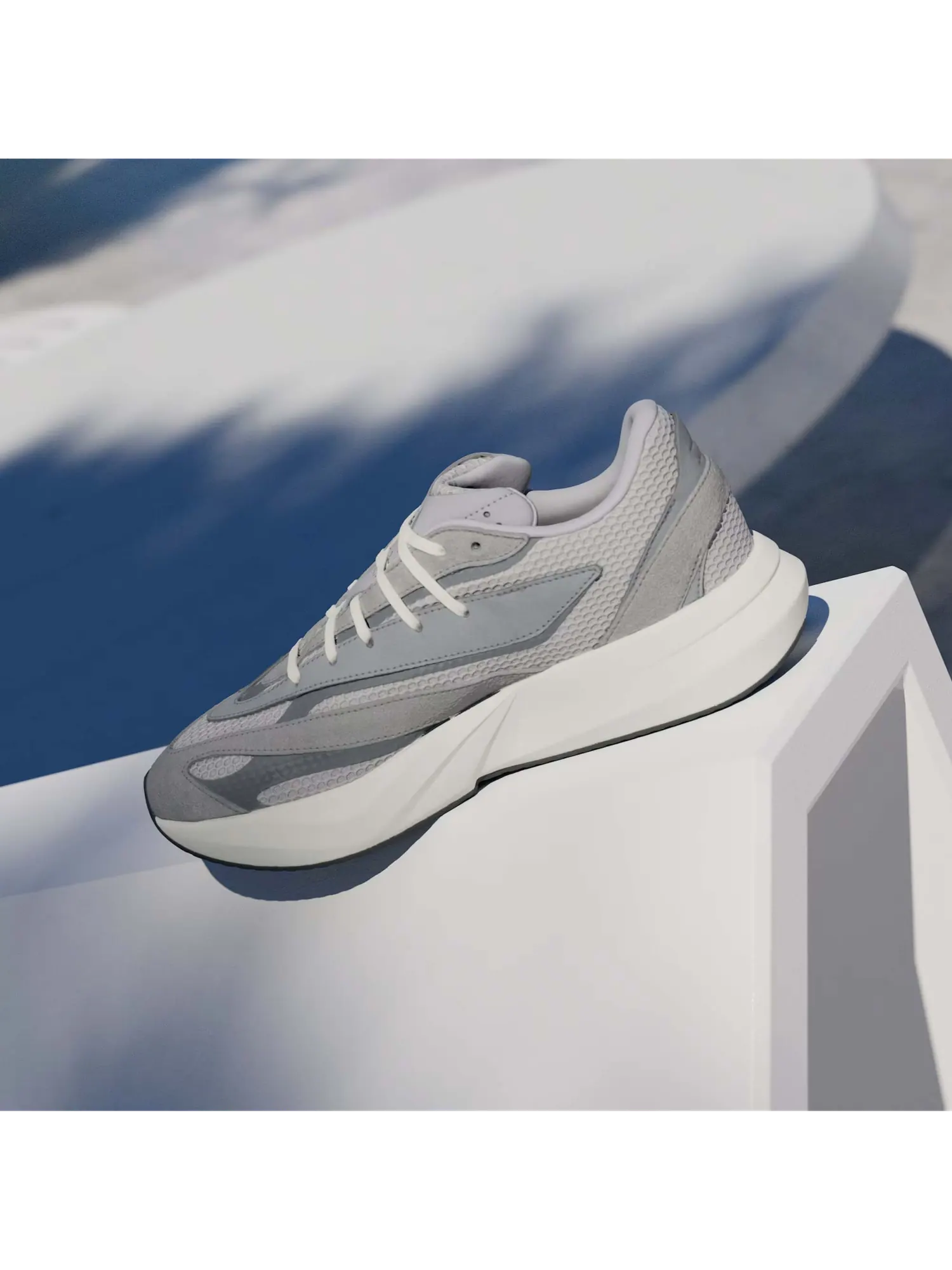 Кроссовки Adidas Lightblaze — изображение 6 из 6, серебристый