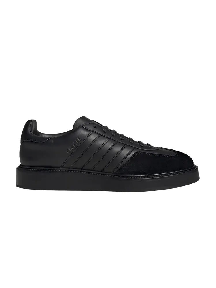 Кроссовки adidas Gazelle Indoor Made in Italy 'Triple Black' — изображение 1 из 1, черный/черный/черный