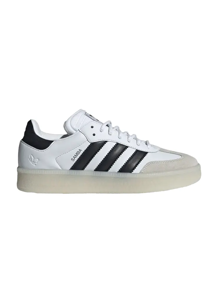 Кроссовки adidas Su Yiming x Samba XLG 'White Gold Black' — изображение 1 из 1, белый/золотистый/черный