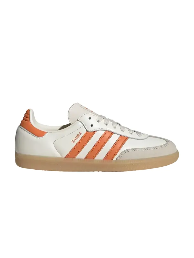 Adidas Wmns Samba OG «Off White Dusky Orange Gum» — изображение 1 из 1, белый