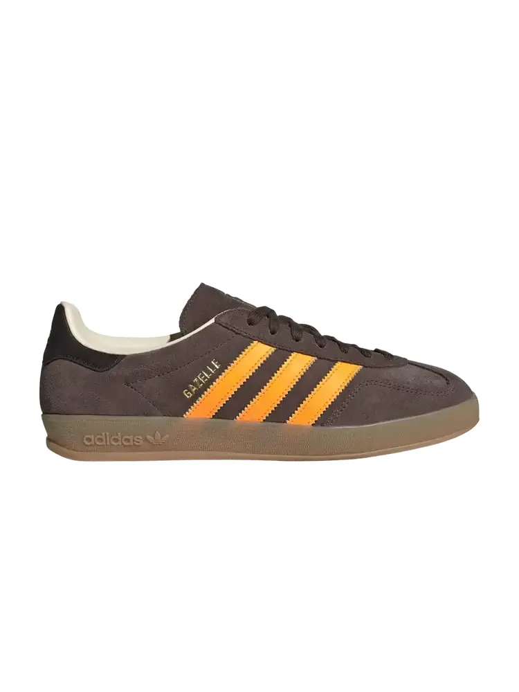 Adidas Gazelle Indoor 'Brown Lucid Tangerine Wonder White' — изображение 1 из 1, коричневый