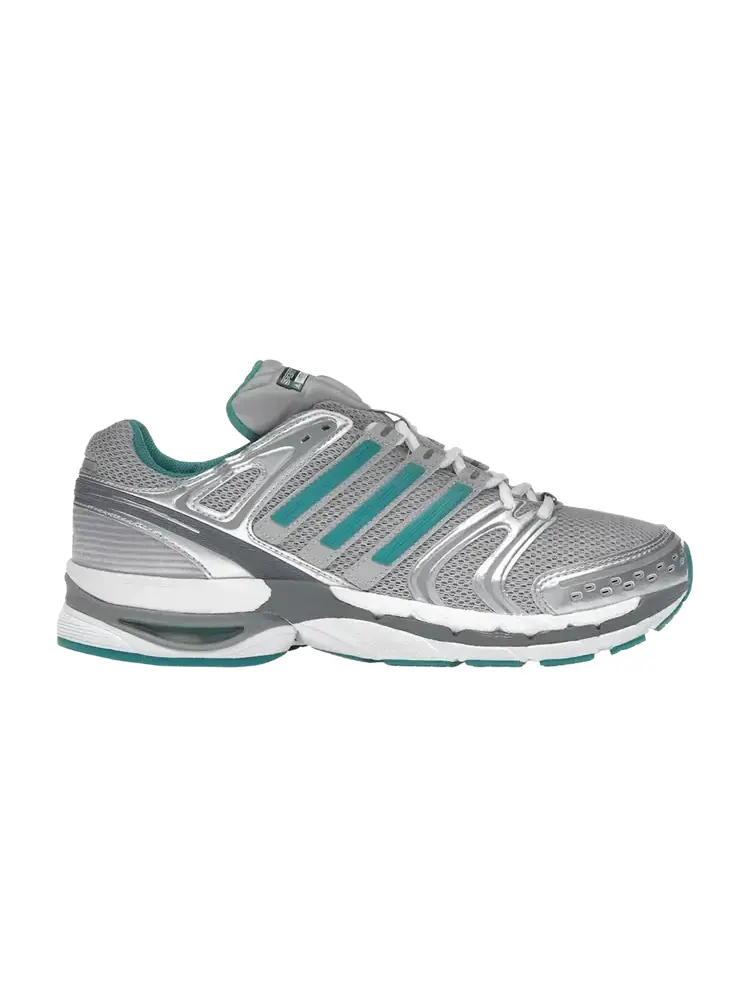 Sporty & Rich x Adidas Adistar Control 5 'Silver Pure Teal' — изображение 1 из 1, серебряный