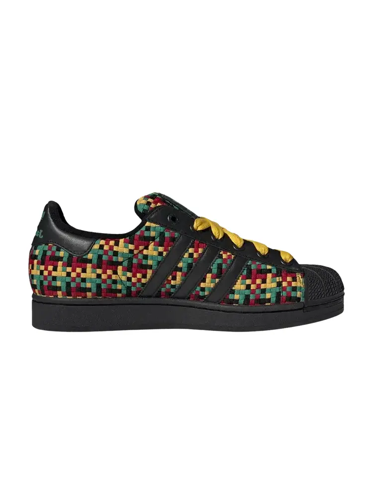 Кроссовки Bob Marley x Adidas Superstar II 'Jamaica' — изображение 1 из 1, мульти