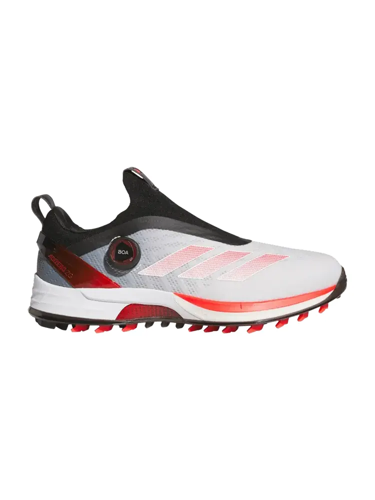 Кроссовки Adizero ZG BOA Spikeless Golf 'White Lucid Red' — изображение 1 из 1, белый красный